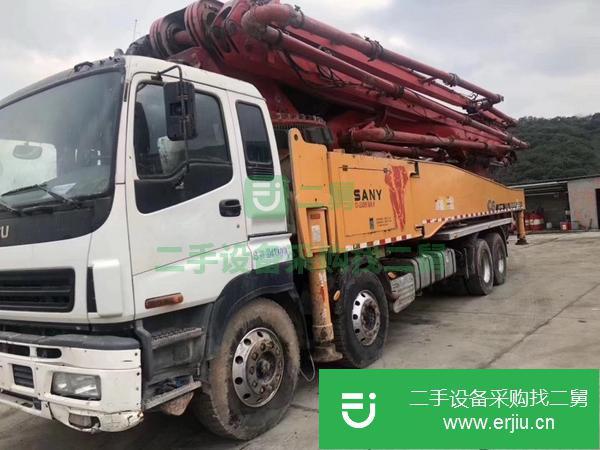 廣西出售二手三一56米泵車