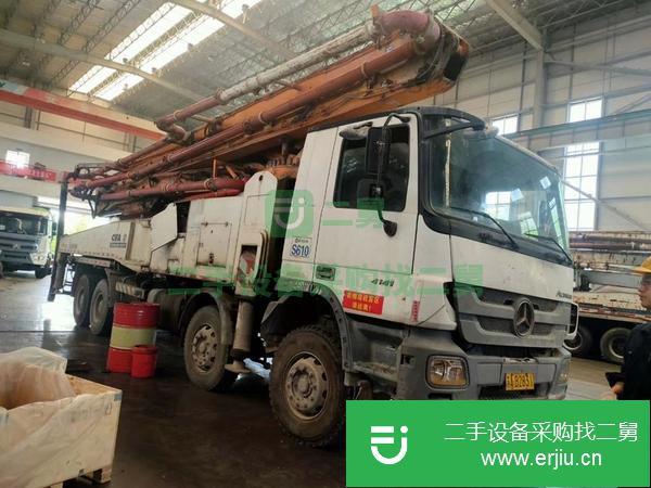 江蘇出售二手中聯52米泵車