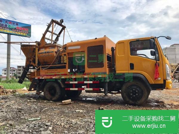 貴州出售二手?jǐn)嚢柢?chē)載泵、手續(xù)齊全