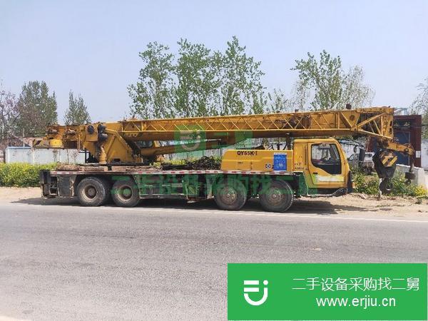 河南出售二手的吊車，手續齊全，無事故，年審和保險都到21年