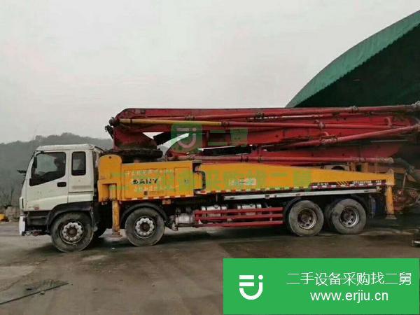 湖南出售二手三一48米泵車
