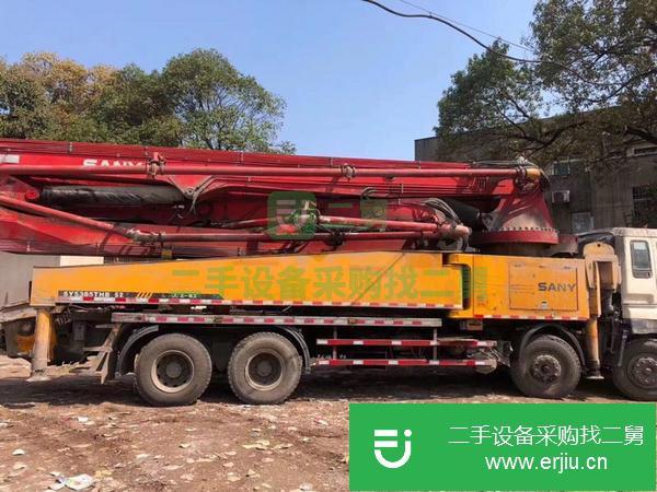 湖南出售二手三一52米泵車