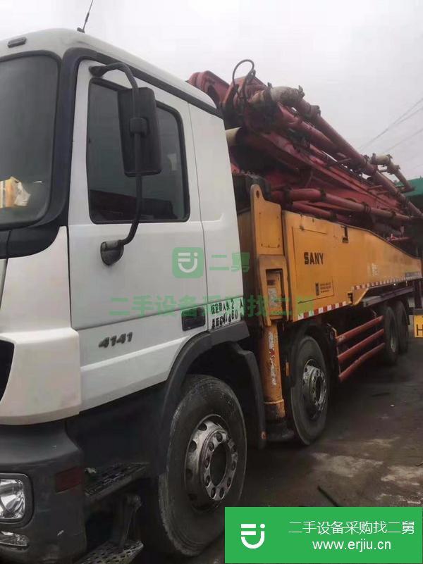 江西出售二手奔馳52米泵車