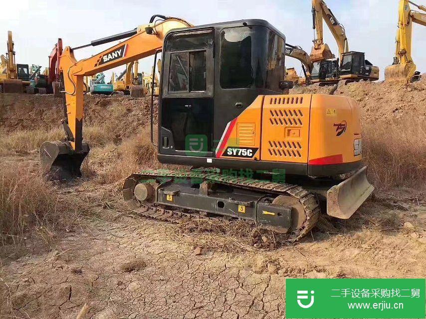 江蘇出售二手三一重工SY75C-9挖掘機