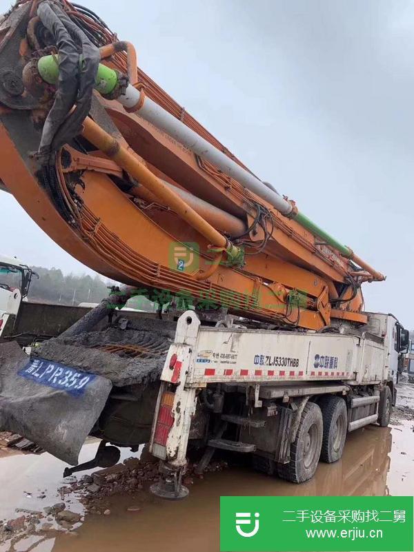 浙江出售二手國四中聯(lián)49米泵車