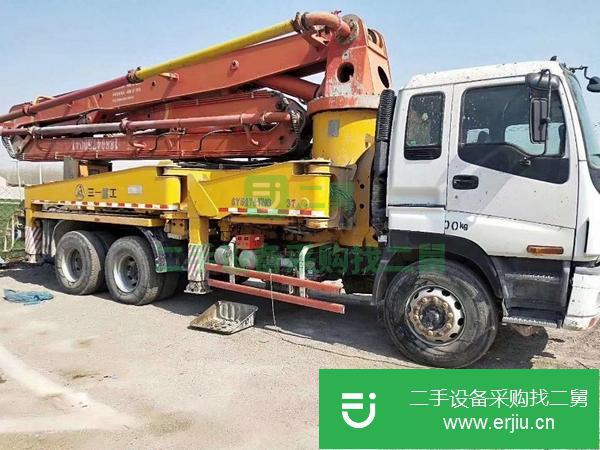 北京出售二手三一37米泵車