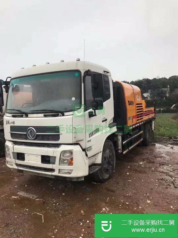遼寧出售二手三一重工車載泵,工作1000多小時