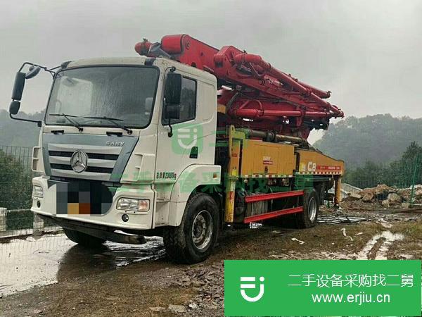 湖南出售二手國五單橋37米三一泵車