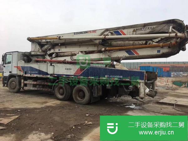 河北出售二手奔馳47米泵車