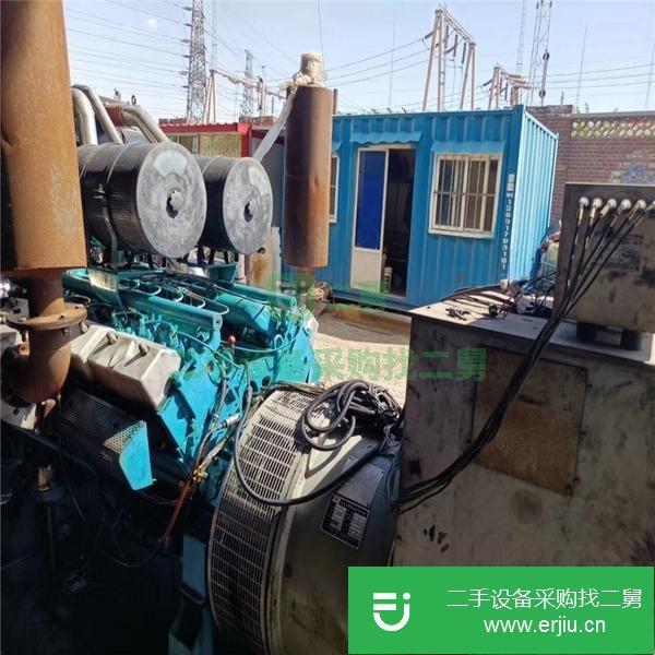河北出售二手550千瓦大宇柴油發(fā)電機組