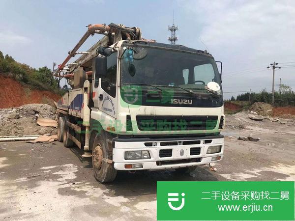河北出售二手38米泵車