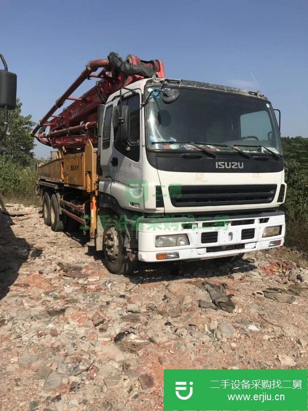 湖南出售二手三一37米泵車