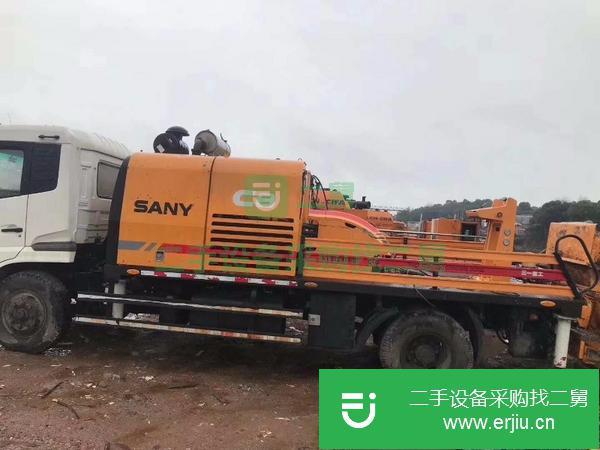 遼寧出售二手三一重工車載泵,工作1000多小時