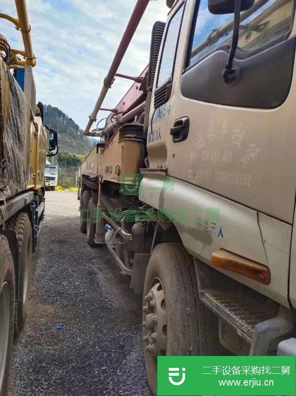 河北出售三一37米泵車,手續齊全,可以提檔過戶