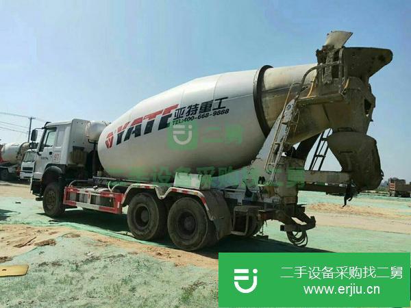 江蘇出售二手國五豪沃大14方攪拌車
