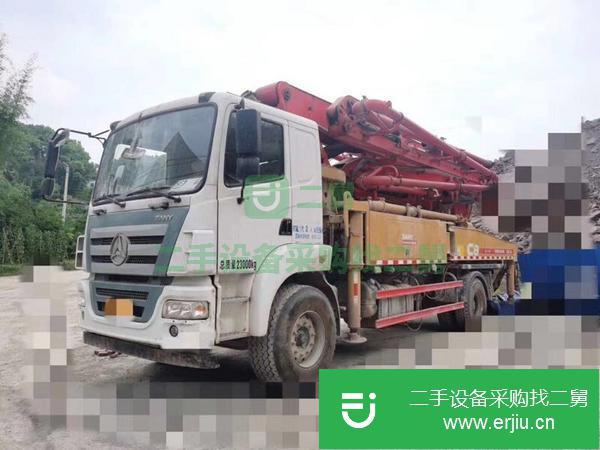 湖南出售二手三一37米泵車