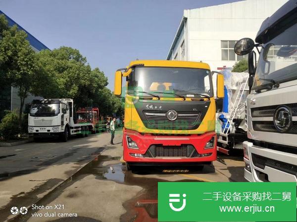 河北出售二手國六東風天龍后雙橋清洗吸污車