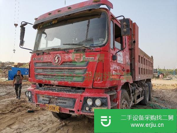 河南出售二手德龍后八輪自卸車