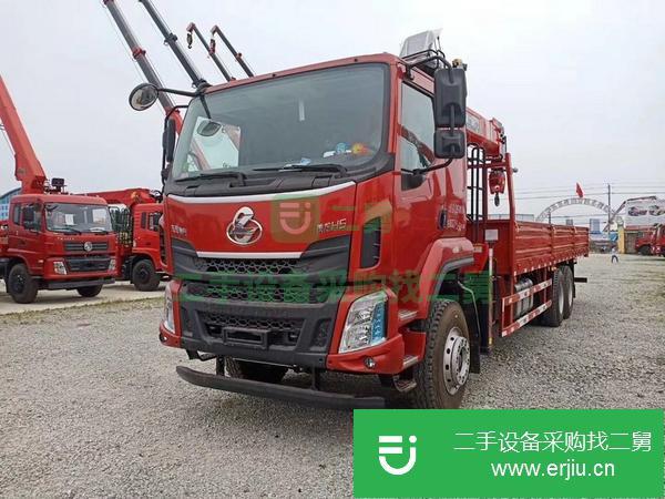 湖北出售二手程力10噸隨車吊