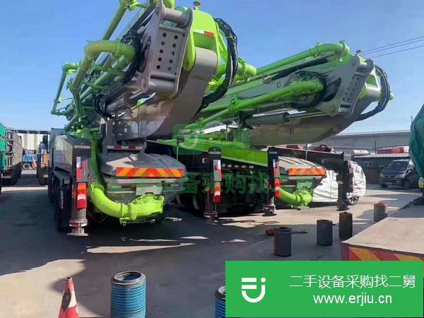 安徽出售二手中聯(lián)奔馳56米泵車