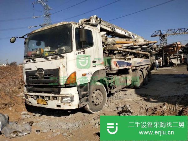河南出售二手37米泵車