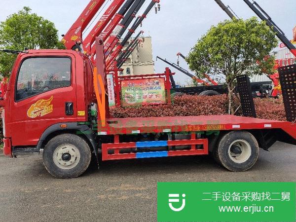 山東出售二手平板運輸車