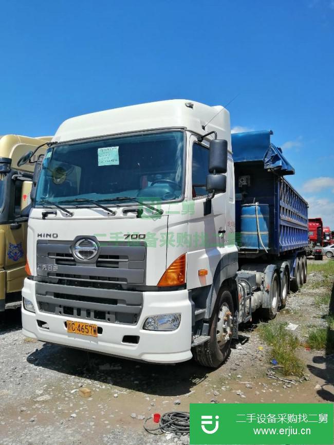 江西出售二手廣汽日野自卸車