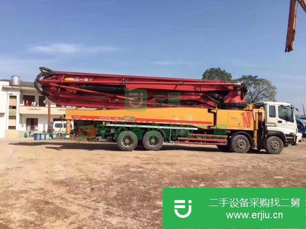 河南出售二手52米泵車