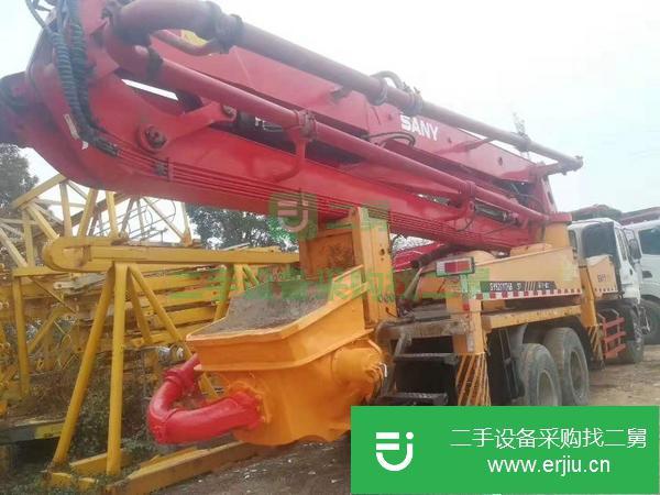 廣西出售二手三一37米泵車