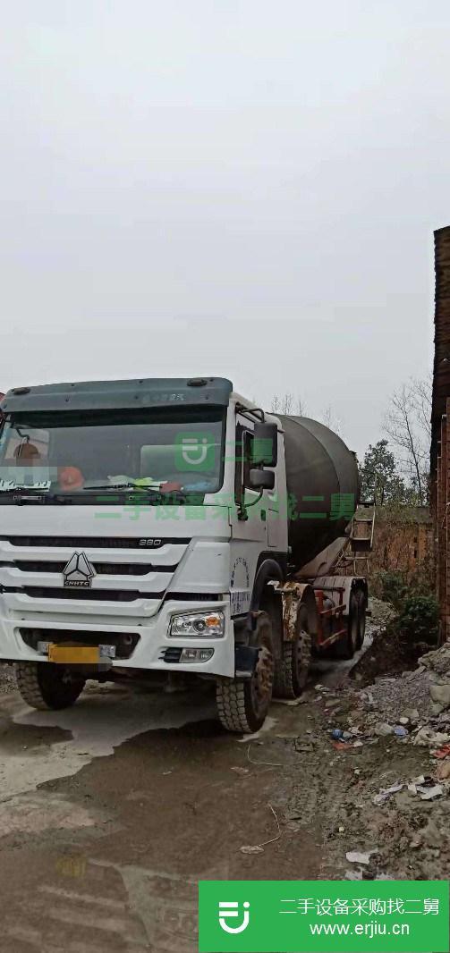 山西出售二手國五豪沃大20方前四后八攪拌車