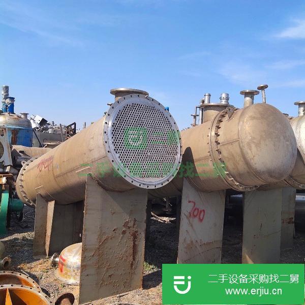 江蘇出售二手鈦材列管冷凝器