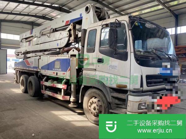 陜西出售二手中聯37米泵車