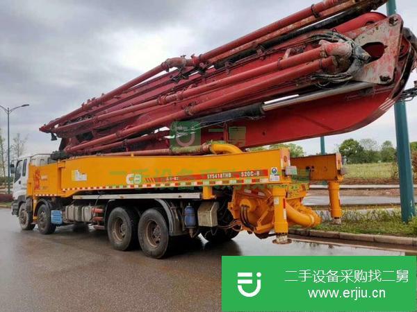 湖南出售二手三一重工C8，52米泵車