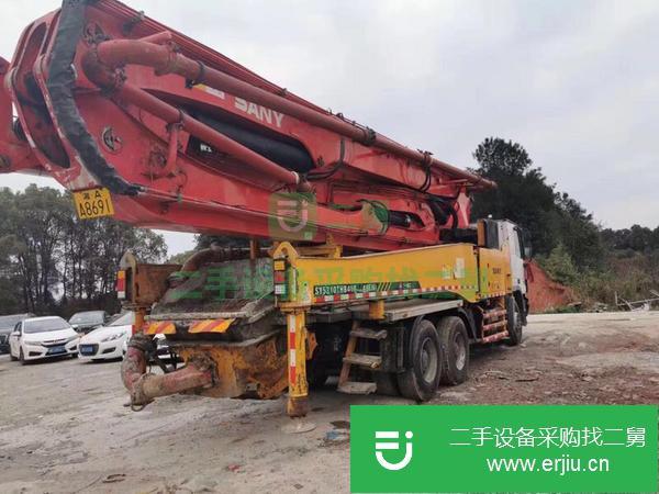 湖南出售二手48米三一奔馳泵車(chē)