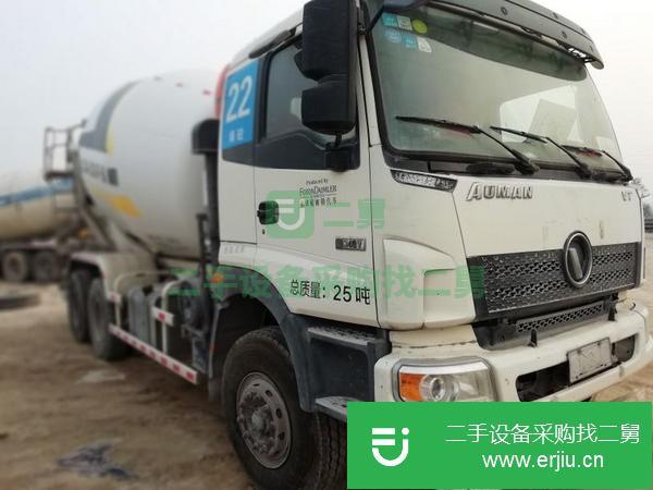 甘肅出售二手豪沃德龍攪拌車