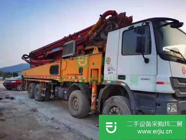 湖南出售二手三一56米泵車