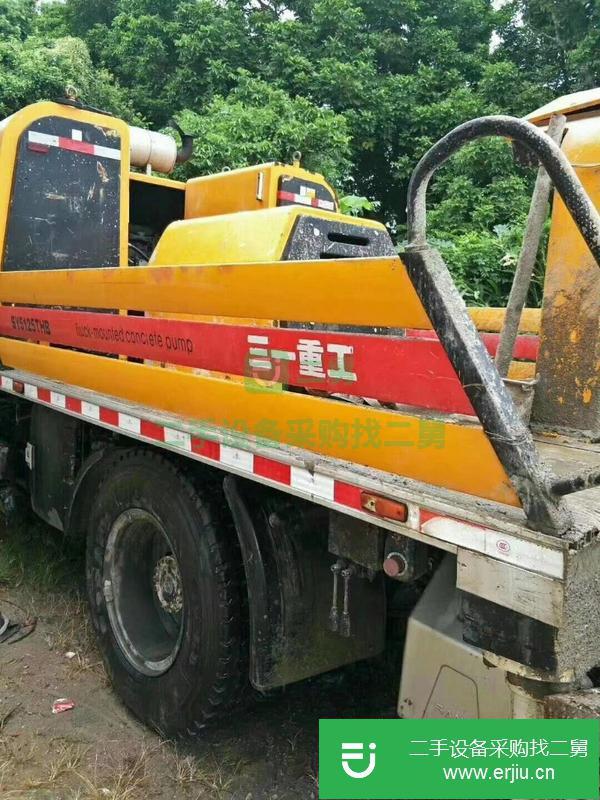廣東出售二手三一車車載泵