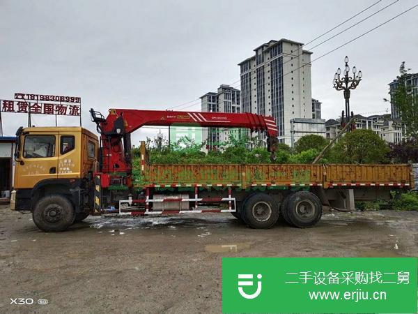 廣西出售二手的吊車，玉柴240馬力 四節臂