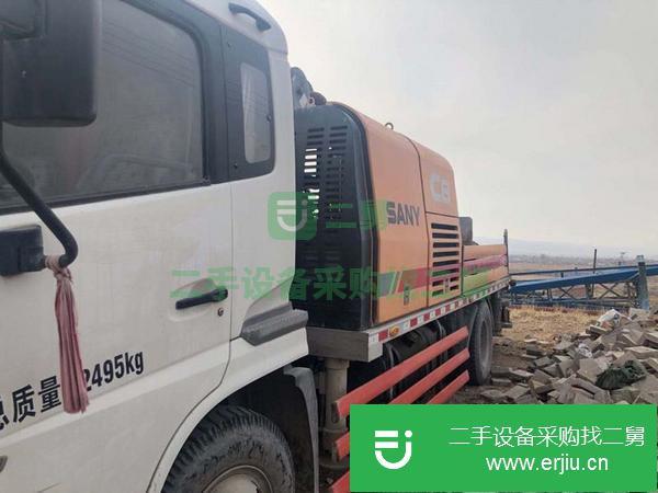 內蒙古出售二手三一車載泵 手續齊全