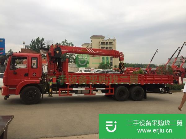 安徽出售二手東風錦程后八輪隨車吊