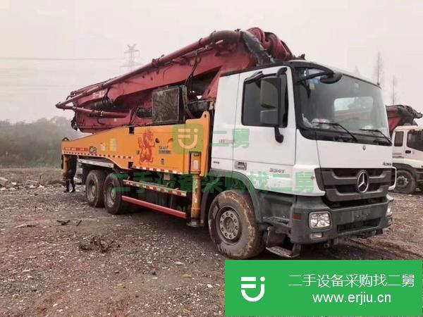 山西出售二手國四三一49米泵車
