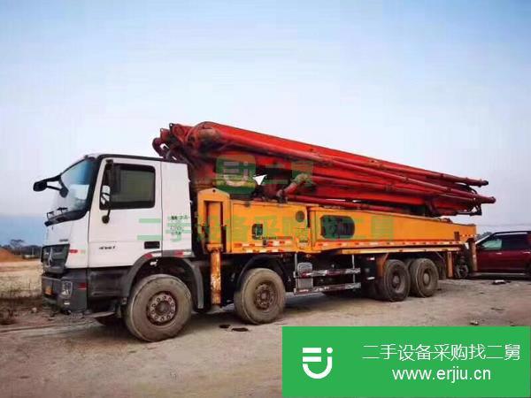 湖南出售二手三一56米泵車
