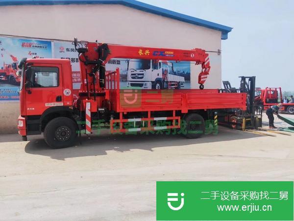 重慶出售二手東風T5單排8噸隨車吊