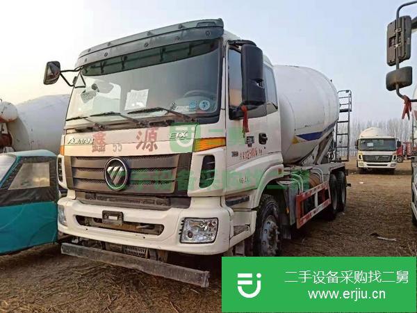 山東出售國五歐曼攪拌車 336馬力 大12方
