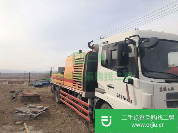 內蒙古出售二手三一車載泵 手續齊全