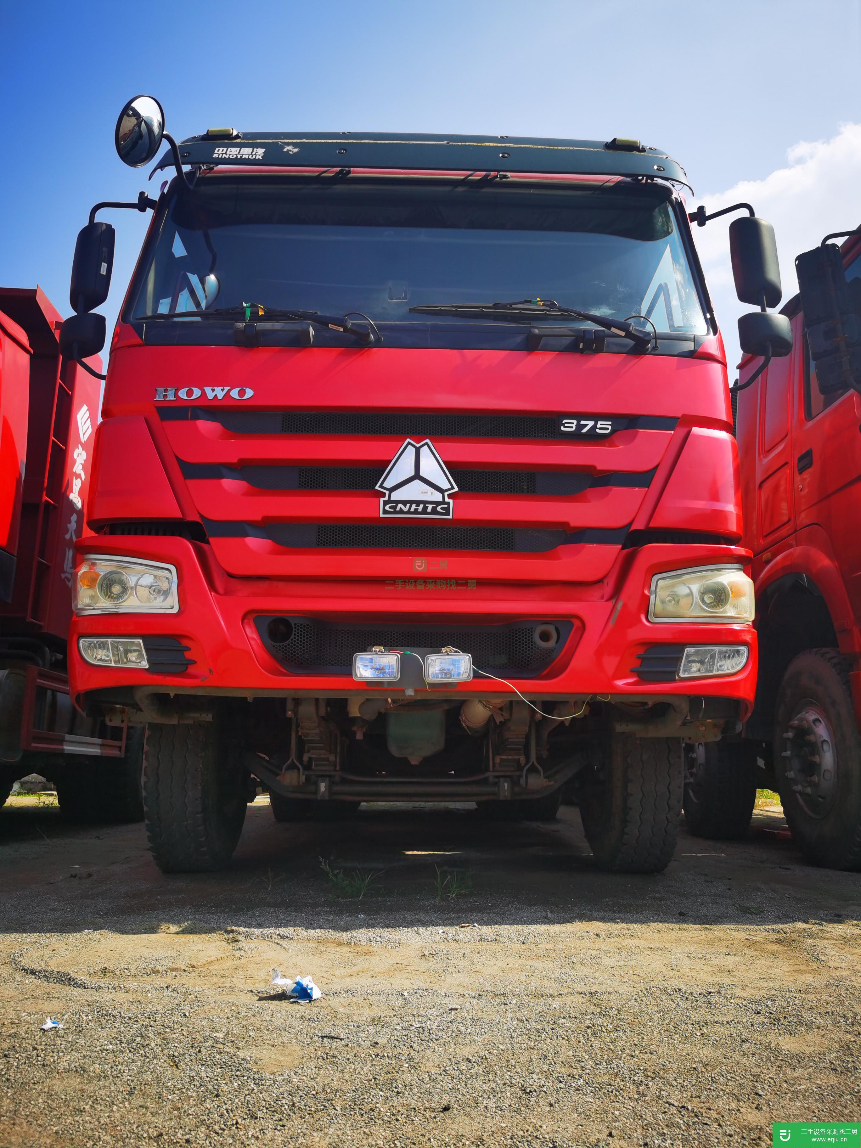 河北出售二手重汽豪沃后八輪自卸車
