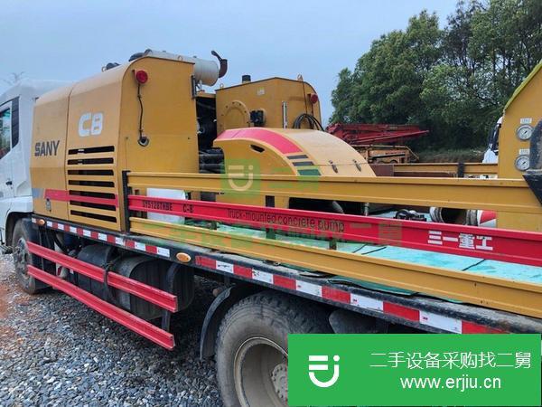 廣東出售二手三一車載泵，國五