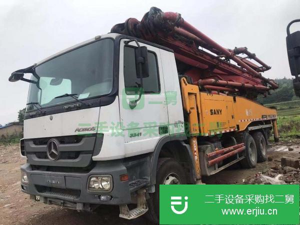 河北出售二手三一48米泵車