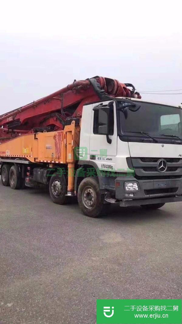 江蘇出售二手三一56米泵車