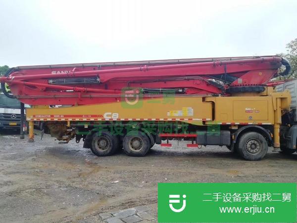 四川出售二手三一國(guó)五56米泵車(chē)
